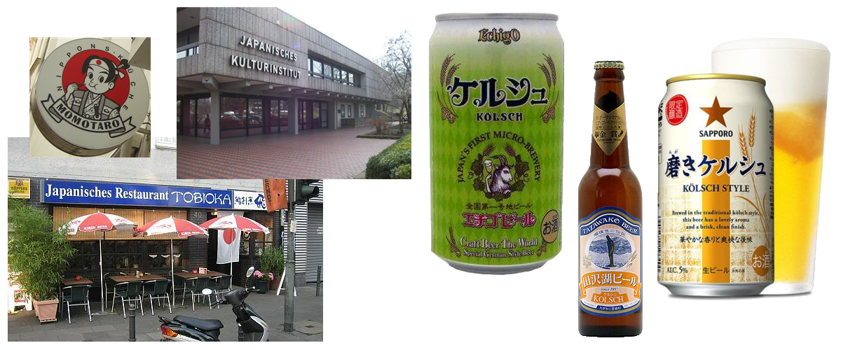 Kölsch-japanische Symbole